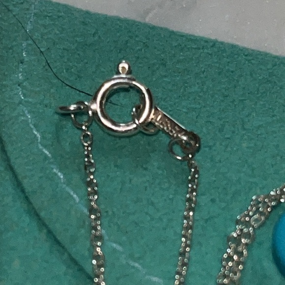 Tiffany & Co. Silver Puffy Heart Elsa Signed Made In Spain . - Picture 11 of 14